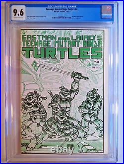 Teenage Mutant Ninja Turtles #4 V1 1st CGC 9.6 (Mirage Studios 1985) FREE SHIP