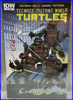 Teenage Mutant Ninja Turtles 51 CGC 7.5 VF- Eastman Sig 1st Jennika HUGE