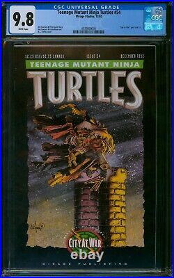 Teenage Mutant Ninja Turtles #54? CGC 9.8? Eastman TMNT Mirage Studios 1992