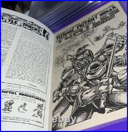 Teenage Mutant Ninja Turtles #5 1985 Wraparound Cover 1st Print CGC WARRANTY 9.8