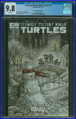 Teenage Mutant Ninja Turtles #5 CGC 9.8 RI Retailer Incentive Variant IDW, TMNT