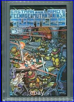 Teenage Mutant Ninja Turtles #5 (first print) CGC 9.6 WP