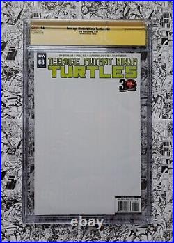 Teenage Mutant Ninja Turtles #68 Cgc 9.6 Ss Rare Heroes & Fantasies Variant