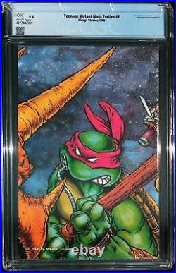 Teenage Mutant Ninja Turtles #6 (1986) KEY 1st Appearance of Zanramon- CGC 9.4