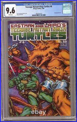 Teenage Mutant Ninja Turtles #6 CGC 9.6 1986 3904247014