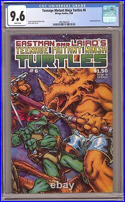 Teenage Mutant Ninja Turtles #6 CGC 9.6 1986 3982964022