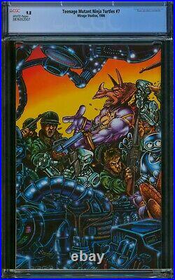 Teenage Mutant Ninja Turtles #7? CGC 9.8? 1st Color TMNT! Mirage Studios 1986