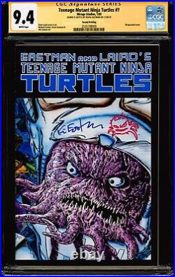 Teenage Mutant Ninja Turtles #7 CGC SS 9.4 (Second Print) Kevin Eastman
