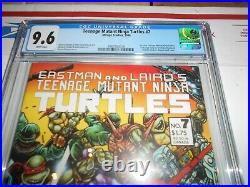Teenage Mutant Ninja Turtles #7 Cgc 9.6 1st Print (combined Shipping Available)