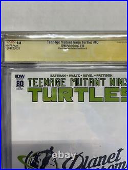 Teenage Mutant Ninja Turtles #80 CGC 9.8 Signed/Sketched By Kevin Eastman Virgin