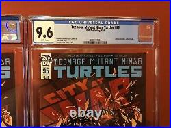 Teenage Mutant Ninja Turtles #95, CGC 9.6 & 9.4! 1st Jennika as TMNT