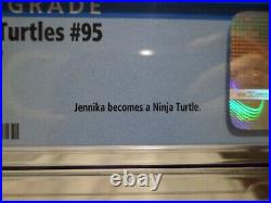 Teenage Mutant Ninja Turtles #95 CGC 9.6 IDW 2019 Jennika becomes a Ninja Turtle