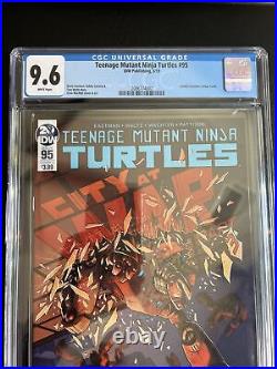 Teenage Mutant Ninja Turtles #95 Cgc 9.6 1st Full Appearance Jennika Key Book