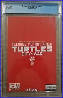 Teenage Mutant Ninja Turtles #95 SDCC Variant CGC 9.8 IDW Jennika Joins TMNT