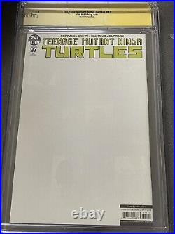Teenage Mutant Ninja Turtles #97 CGC SS 9.8 The Fellowship Edition virgin cover