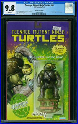Teenage Mutant Ninja Turtles #98 CGC 9.8 2019 JENNIKA Action Figure variant TMNT