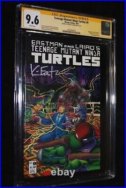 Teenage Mutant Ninja Turtles 9 CGC 9.6 Signature Series Kevin Eastman Signed