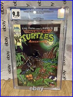 Teenage Mutant Ninja Turtles Adventures #15 NM 1990 Archie New Slab Cgc 9.8