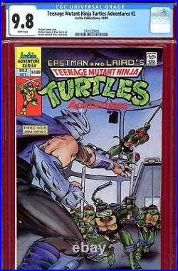 Teenage Mutant Ninja Turtles Adventures (1988) #2 CGC GRADED 9.8 -HIGHEST GRADED