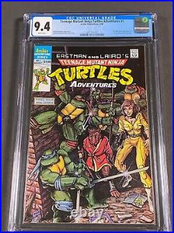 Teenage Mutant Ninja Turtles Adventures #1 1988 CGC 9.4 3911315003 Rocksteady