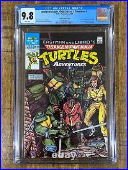 Teenage Mutant Ninja Turtles Adventures #1 (1988) Cgc 9.8 Canadian Variant