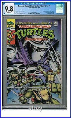 Teenage Mutant Ninja Turtles Adventures #1 (1989) Archie CGC 9.8 FF448