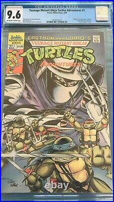 Teenage Mutant Ninja Turtles Adventures #1 (1989) CGC 9.6 archie