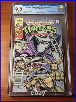 Teenage Mutant Ninja Turtles Adventures #1 (3/89) CGC 9.2