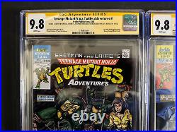 Teenage Mutant Ninja Turtles Adventures 1-3 CGC SS 9.8x3 Eastman Dooney Lavigne