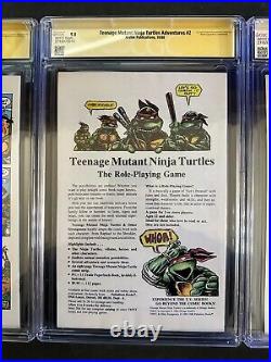 Teenage Mutant Ninja Turtles Adventures 1-3 CGC SS 9.8x3 Eastman Dooney Lavigne