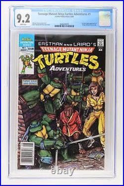 Teenage Mutant Ninja Turtles Adventures #1 Archie 1988 CGC 9.2 1st comic book