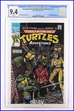 Teenage Mutant Ninja Turtles Adventures #1 Archie 1988 CGC 9.4 1st comic book