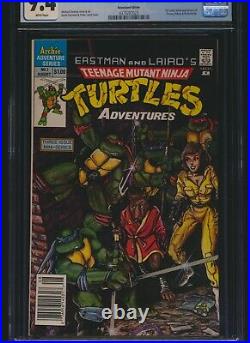 Teenage Mutant Ninja Turtles Adventures 1 Archie 1988 CGC 9.4 Newsstand 1st app