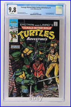 Teenage Mutant Ninja Turtles Adventures #1 Archie 1988 CGC 9.8 1st comic book