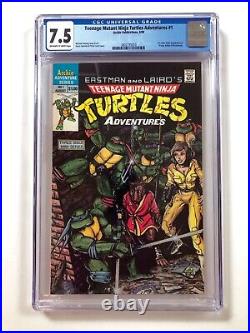 Teenage Mutant Ninja Turtles Adventures #1 CGC 7.5 (1988) TMNT