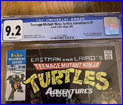 Teenage Mutant Ninja Turtles Adventures #1 CGC 9.2 Graded First Appearances