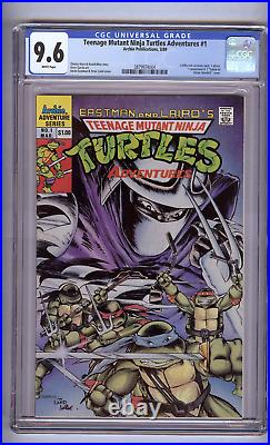 Teenage Mutant Ninja Turtles Adventures #1 CGC 9.6 1989