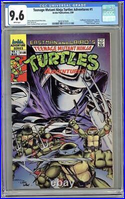 Teenage Mutant Ninja Turtles Adventures #1 CGC 9.6 1989 3876767009
