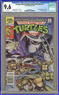 Teenage Mutant Ninja Turtles Adventures #1 CGC 9.6 1989 3946809010