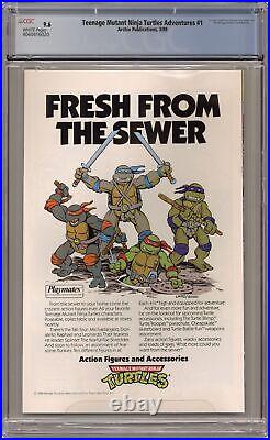Teenage Mutant Ninja Turtles Adventures #1 CGC 9.6 1989 4060416020