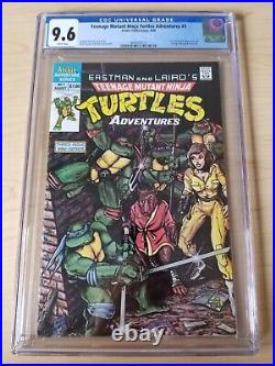 Teenage Mutant Ninja Turtles Adventures #1 CGC 9.6 (Archie) 1st Krang Bebop