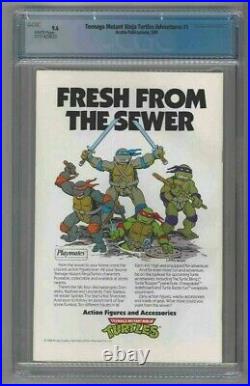 Teenage Mutant Ninja Turtles Adventures #1 (CGC 9.6 NM+) Archie 1989