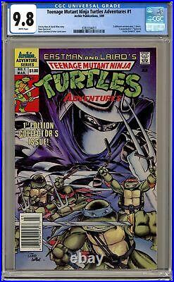 Teenage Mutant Ninja Turtles Adventures #1 CGC 9.8 1989 3783334011