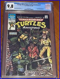 Teenage Mutant Ninja Turtles Adventures #1 CGC 9.8 1st Krang, Bebop, Rocksteady