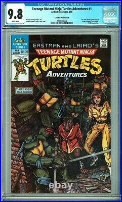 Teenage Mutant Ninja Turtles Adventures #1 CGC 9.8 1st Krang in comics! L@@K