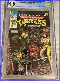 Teenage Mutant Ninja Turtles Adventures 1 CGC 9.8 NM+/M 1st Krang Bebop KEY 1988