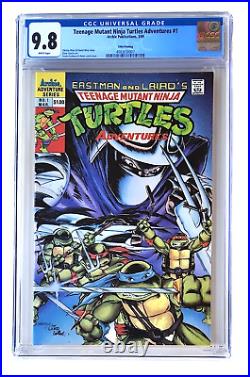 Teenage Mutant Ninja Turtles Adventures # 1 CGC 9.8 WP (Archie 1989) 5th Print