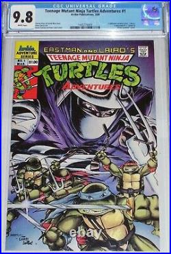 Teenage Mutant Ninja Turtles Adventures #1 CGC 9.8 from March 1989 1st print