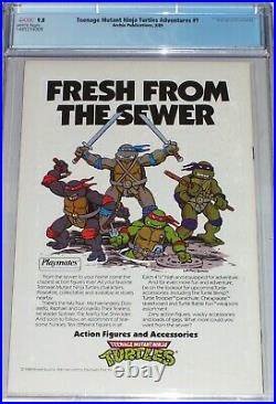 Teenage Mutant Ninja Turtles Adventures #1 CGC 9.8 from March 1989 1st print