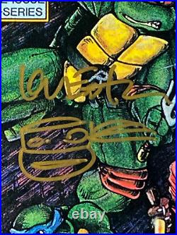 Teenage Mutant Ninja Turtles Adventures 1 CGC 9.8 signed sketched Kevin Eastman